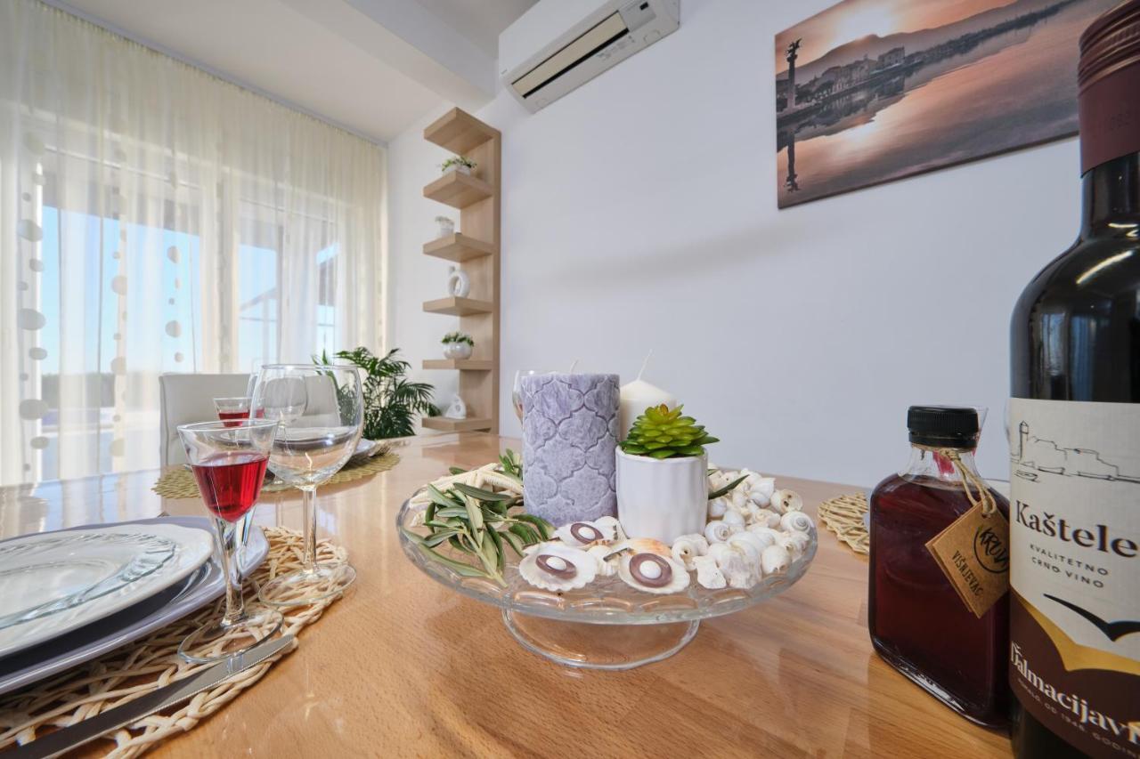 Villa Sky - Heating Pool Kastel Novi ภายนอก รูปภาพ